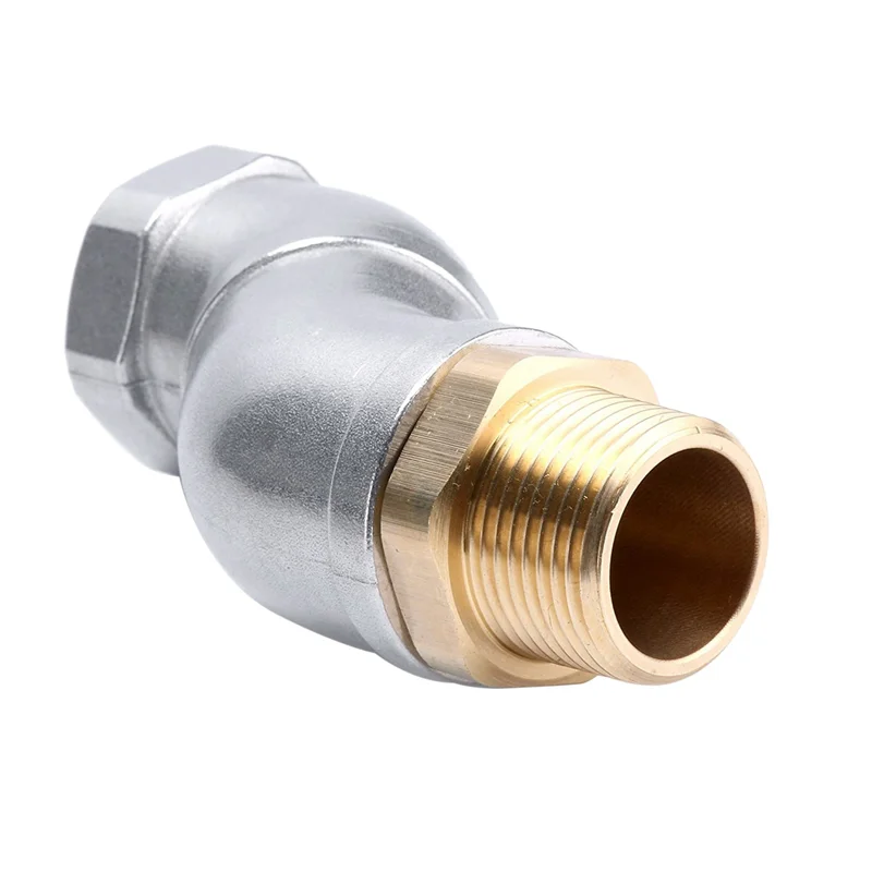 

4Pcs 3/4 Inch Fuel Hose Swivel 360 Rotating Connector For Fuel Nozzle Multi Plane Fuel Plane Swivel-N25R