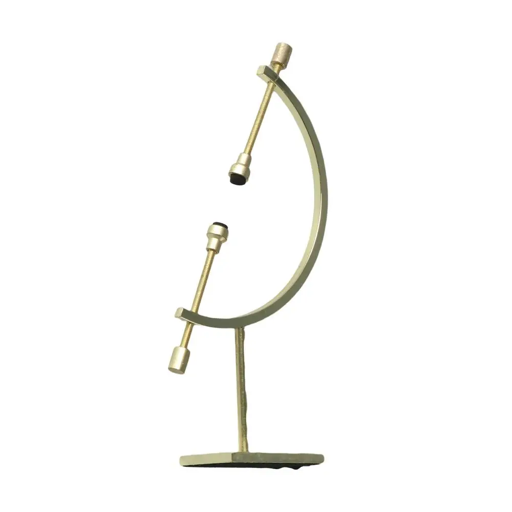 Fashion Silver Glass Ball Fixed Decorative Sphere Home Decor Display Stand Crystal Ball Base Ornament