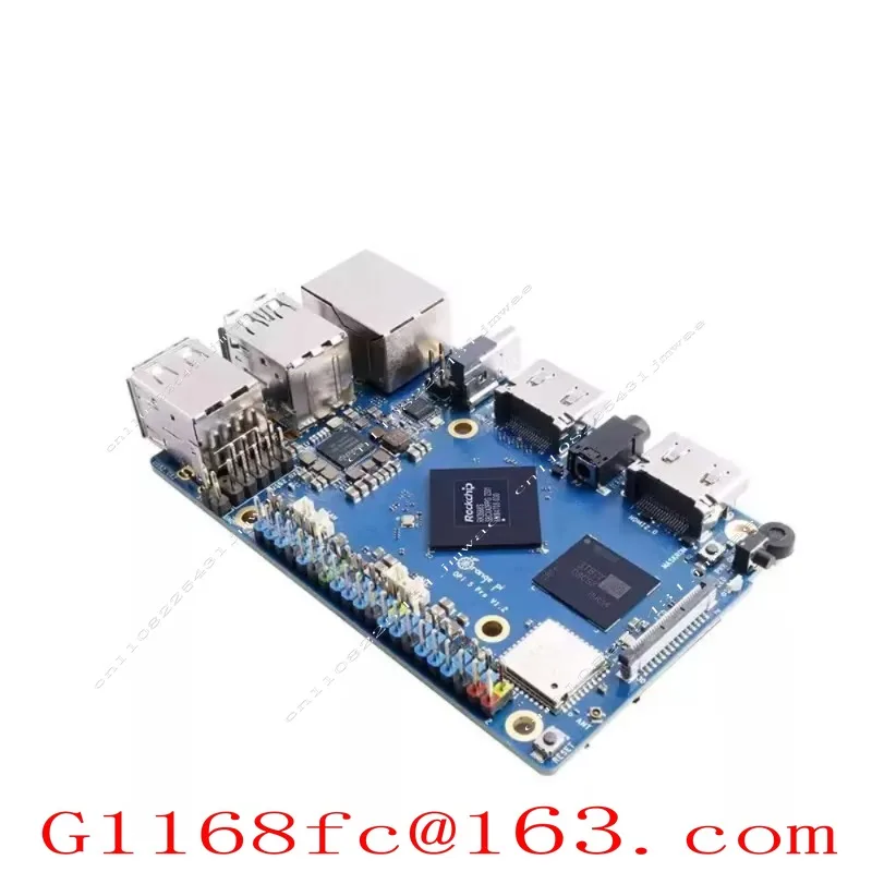 Pi 5 Pro RK3588S 4GB-16GB RAM AI Edge Computing Mini PC for NAS Router DIY Server with Orange Pi OS  Bare Board Computer
