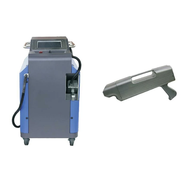 LY CL100  clean machine 100W for de-rusting metal refurbishing mobile cleaning & marking Stone cleaning