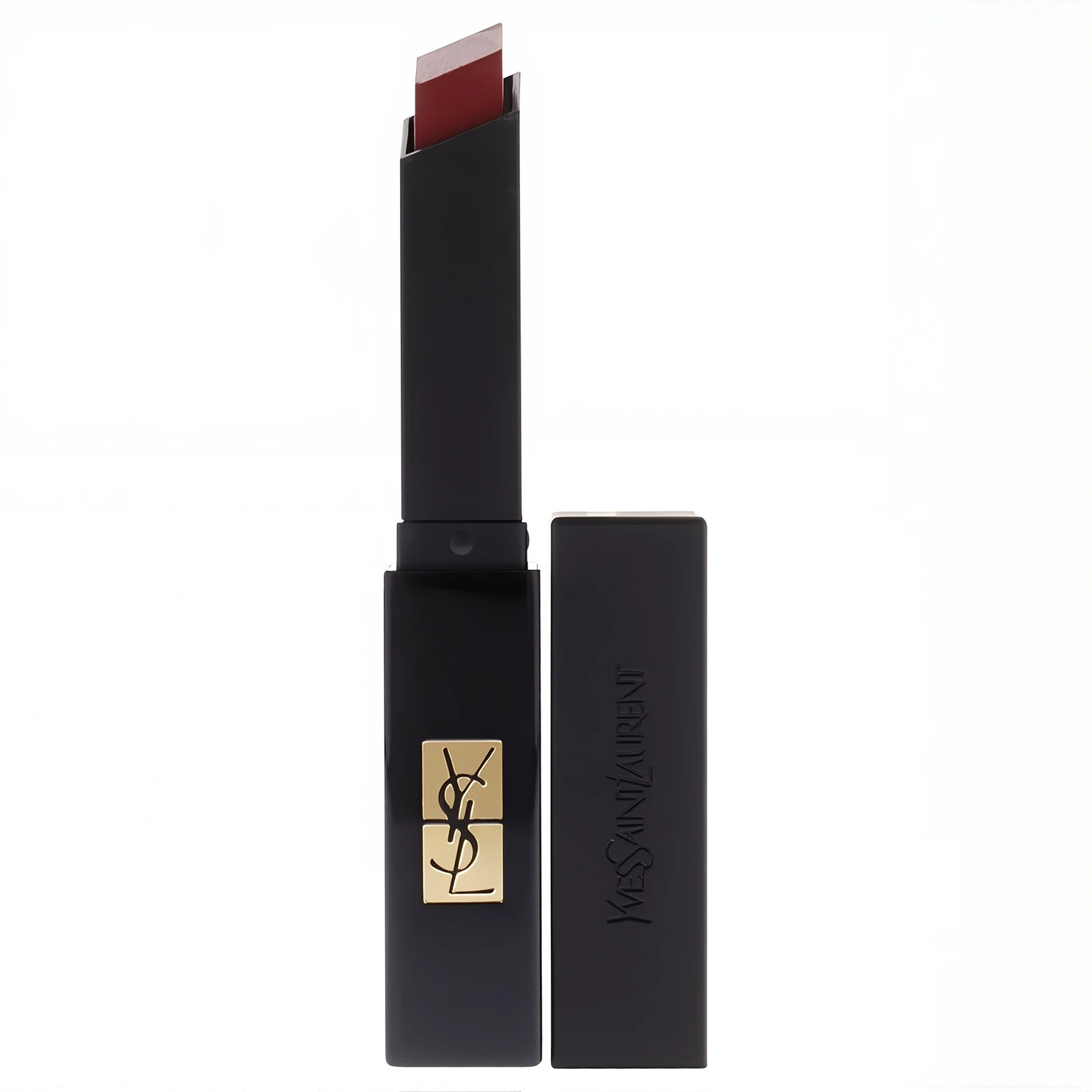 YVES SAINT LAURENT The Slim Velvet Radical Matte Lipstick - 302 Marrón No Way Back para mujeres - Lápiz labial de 0,07 oz