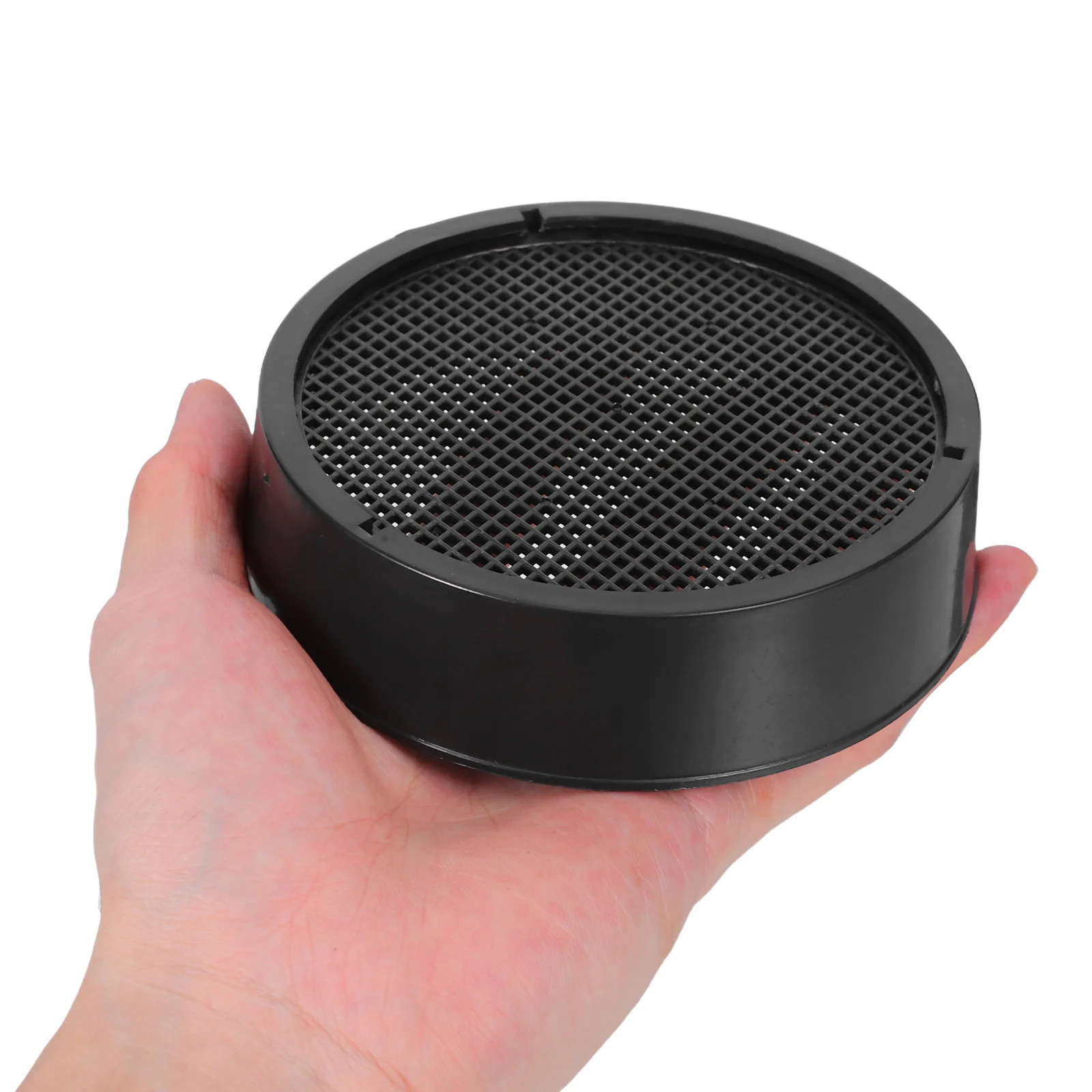 

2Sets Garden Soil Sieve Set Plastic Gardening Tool Soil Sifter Pan Fine Medium Coarse Mesh for Balcony Mini Garden Stone Filter