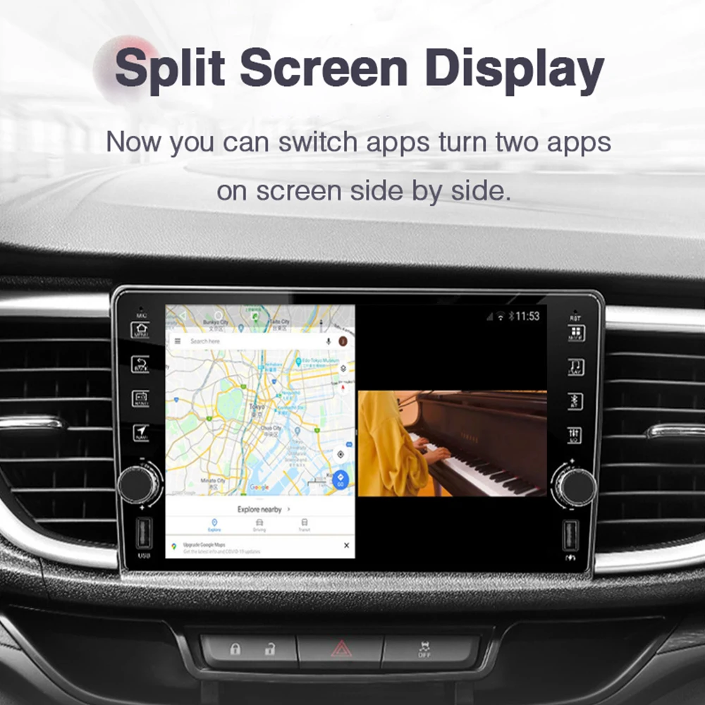 Carplay 4G + Wifi Android 10 Auto Radio Multimedia Video Player Für BMW Mini Cooper F54 F55 F56 F60 2014-2020 GPS Stereo Audio DSP – Detail 16