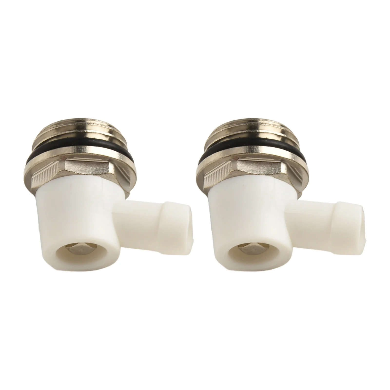 Válvula de nariz giratória de 1 2 polegadas, design giratório, rosca auto-vedante, fácil operação, drenagem eficiente, banhado a níquel