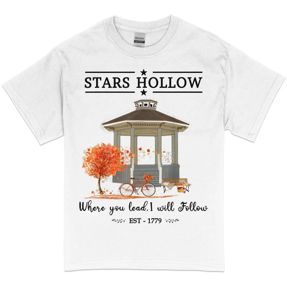 Star Fall Hollow You Lead I Will Follow T Shirt Crewneck Women'S Christmas