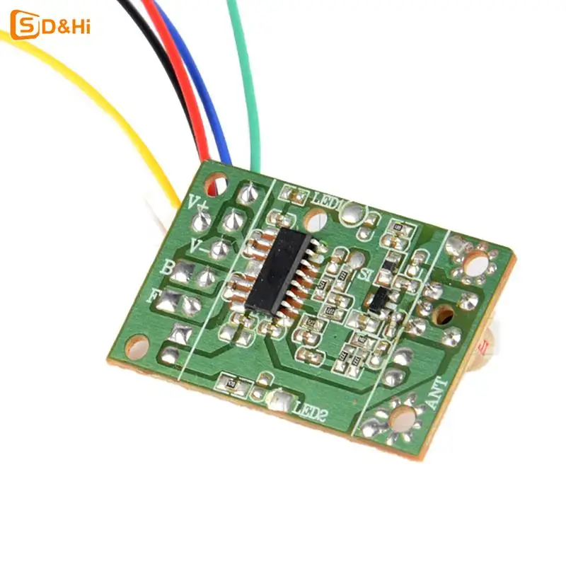 Hot 4CH RC Remote Control 27MHz Circuit Transmitter And Receiver Board 4-channel Launch Board Receiver Board RC Car Accessories