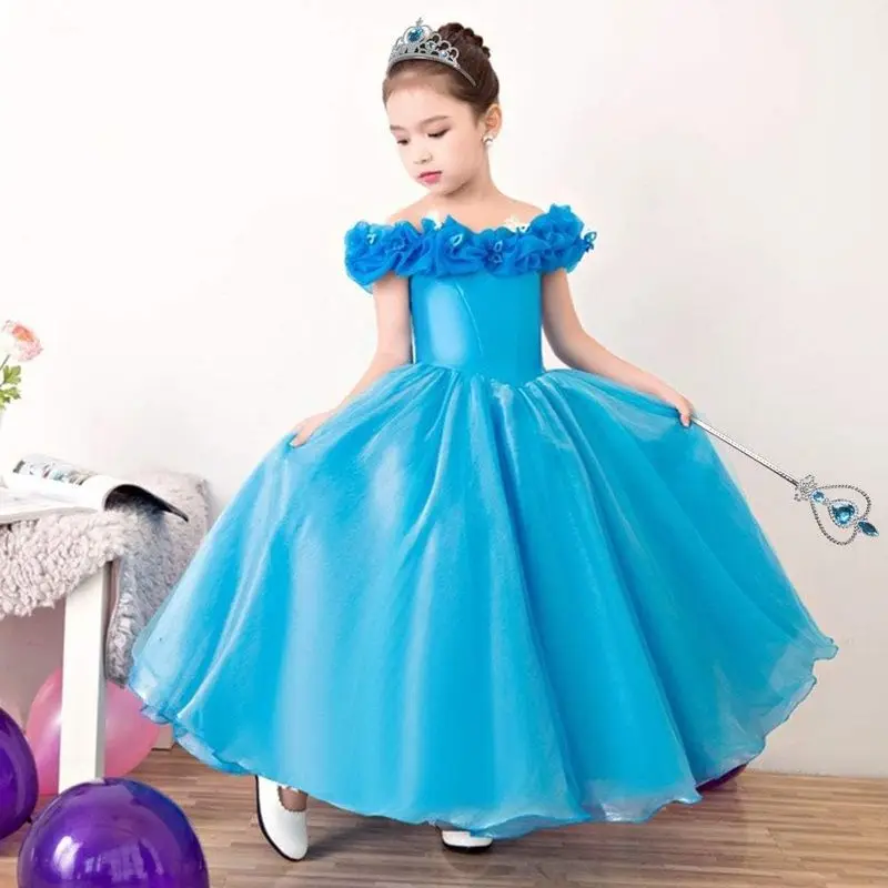 Vicloon Elsa Princess Tiara, Tiara Crown and Fairy Wand Elsa Dress Up Accessories Set for Party