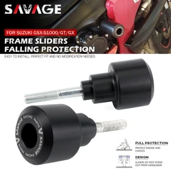 SUZUKI GSXS için motosiklet çerçeve Slider GSX-S 1000/GT 1000GT 2015-2024 düşen koruma motor kazasında Fairing Guard GSXS1000