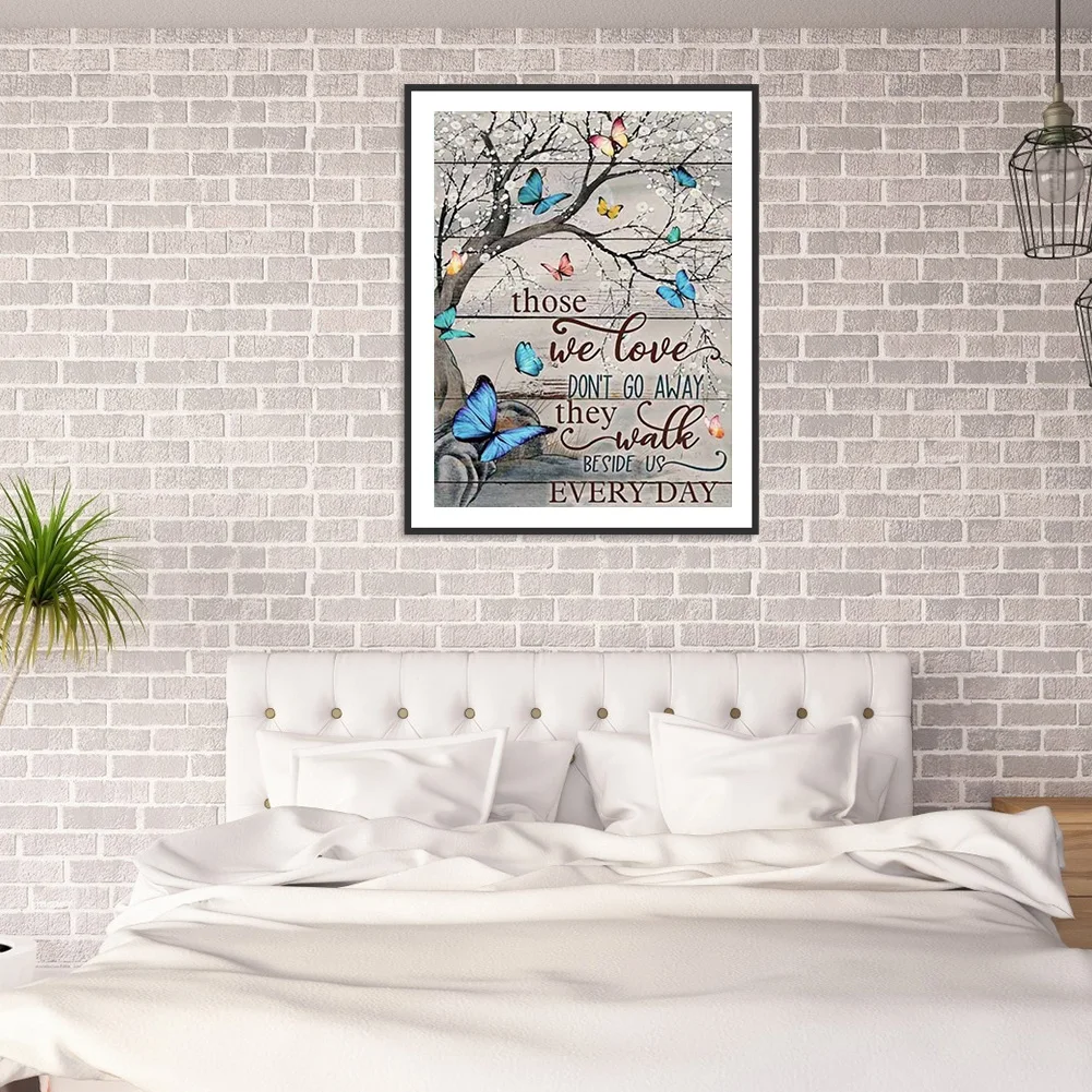 

2025 New Diamond Painting Kits Art 5D Diy Full Drill Mosaic Art Butterfly Rhinestone Pictures Handmade Gift Full Drill Home Art