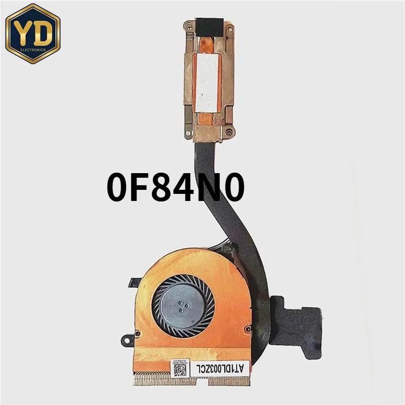 YD New Laptop/Notebook CPU Cooling Radiator， For Dell Latitude E7470 CPU Fan 14 E7470 7470 0F84N0* AT1DL003ZAL AT1DL003ZCL Heats