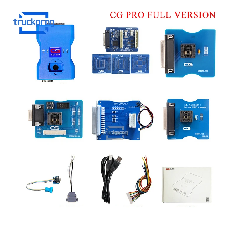 CGDI CG Pro 9S12 Full Version with All Adapters forBMW Key Programmer Next Generation of CG-100 CG100 Support Mileage Adjustment