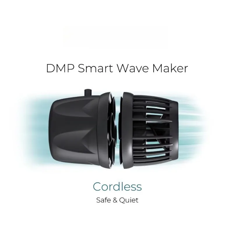 Cordless wave pump outside the tank, Bluetooth WiFi mobile phone program control seawater coral tank simulates natural tide mute