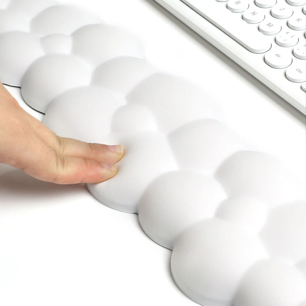 Mouse pad with wrist rest keyboard cloud anti-slip desktop office gamer mouse wrist rest Ergonomic keyboard mouse pad wrist rest