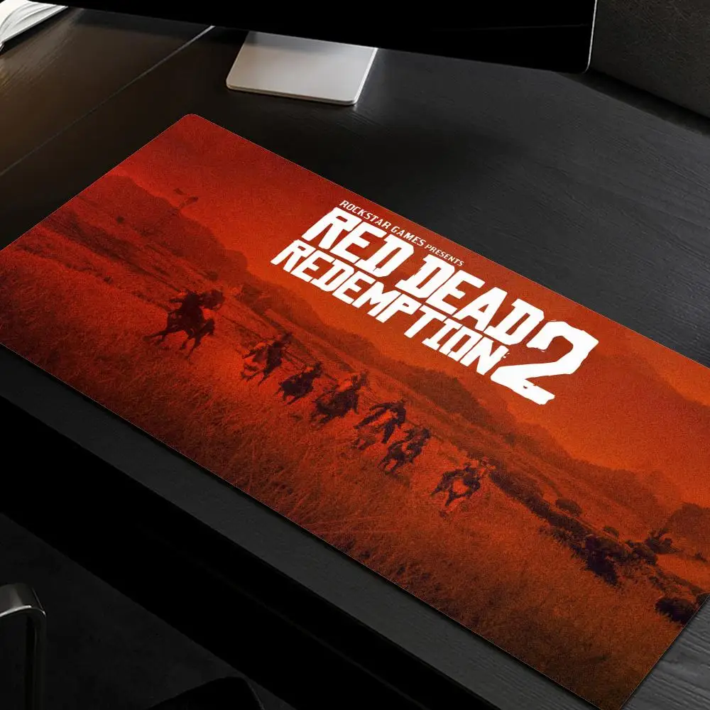 

Red Dead Redemption Mause Pad Gamer Deskmat Mouse Carpet Gaming Mousepad Pc Accessories Keyboard Mat Desk Protector Anime Mats