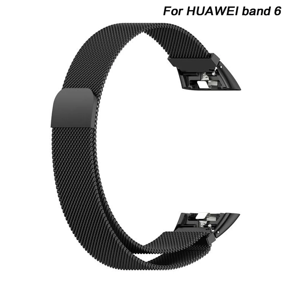 

Ремешок Магнитный из нержавеющей стали для смарт-часов Huawei Band 6/6 Pro