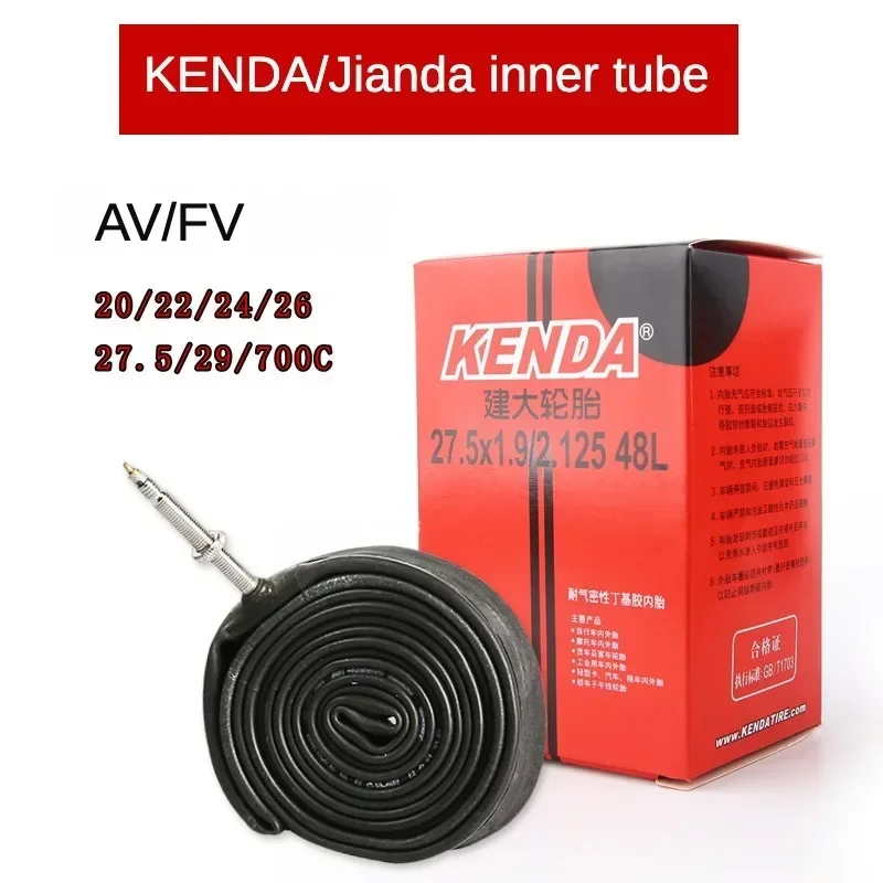 KENDA Inner Tube 12 14 16 18 20 24 26 27 29 700C Mountain Bike Inner Tube Airbag, Camera, Inner Tube Bicycle Accessories