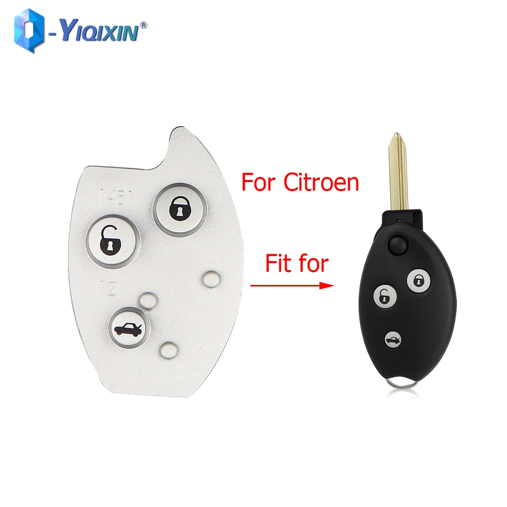 YIQIXIN Filp Remote Car Key Shell 3 Button Pad For Citroen C2 C3 C4 C5 C6 C8 Saxo Sega Xsara Picasso Berlingo SX9 Fob Case Cover