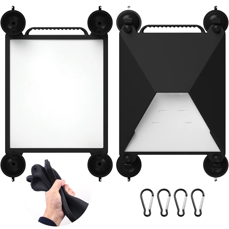 FFYY-Pemasangan Atap untuk Starlink Mini Pemasangan Cangkir Hisap untuk Starlink Mini dengan Kait untuk Jendela Sunroof Rvs Perahu Perjalanan Jalan