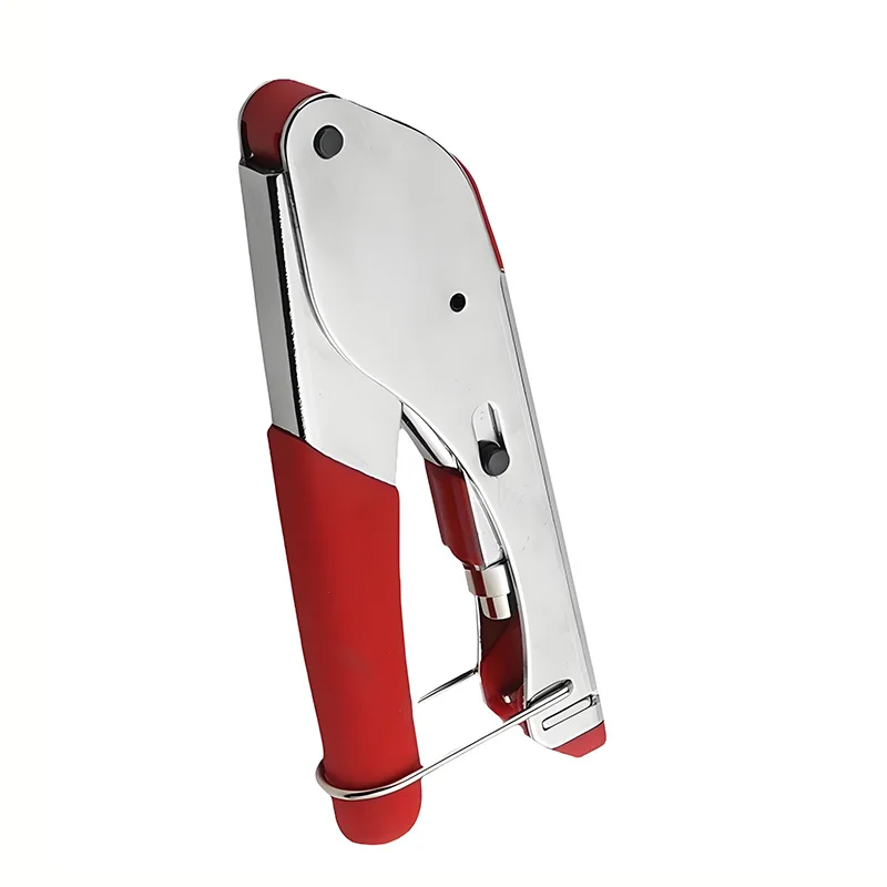 ALLSTRONG High-Performance Coaxial Cable Crimping Pliers - Suitable for RG59/RG6 F-Connectors Wire Stripper Compression Tool