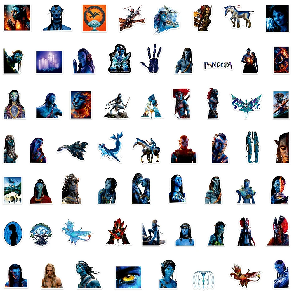 10/30/50pcs Cool Movie Avatar：Fire and Ash Stickers Cartoon Decals DIY Skateboard Luggage Phone Waterproof Sticker Fun for Gift
