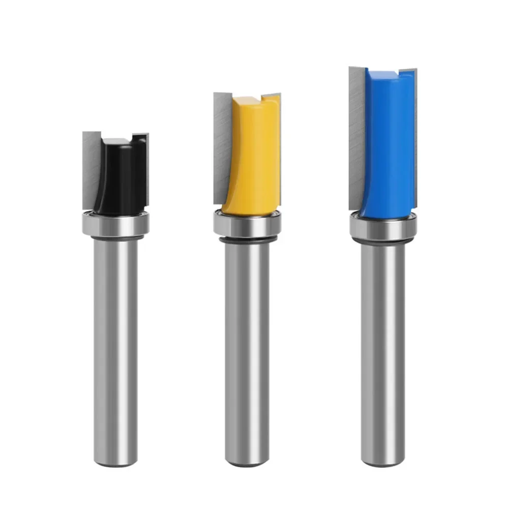 1Pc Flush Trim Router Bit Fresa 8mm Gambo Modello Bit Per La Lavorazione Del Legno Guarnizioni Carpenteria Utensili Elettrici Accessori