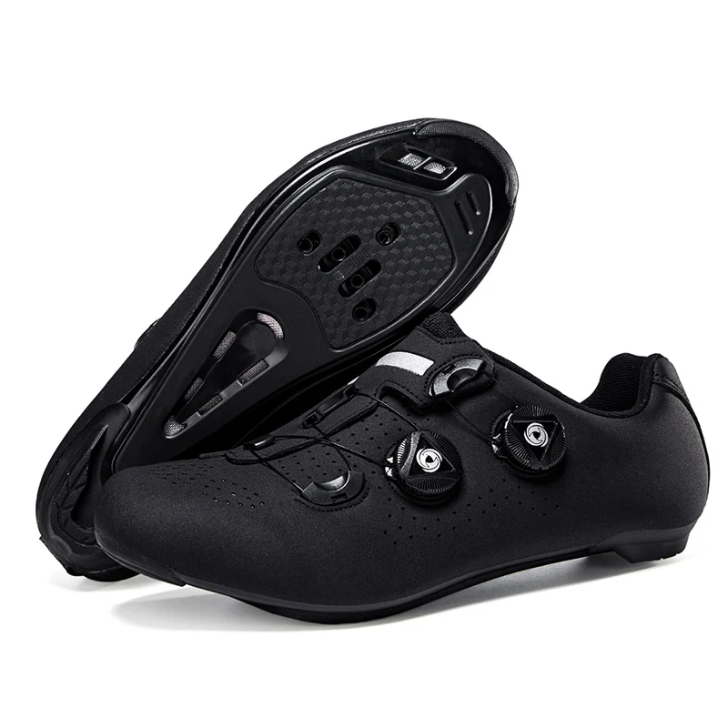 Men Women Cycling Shoes MTB Sneakers Self-Locking Mountain Road Bicycle Shoes For Exercise Bikes Cleats Clip Cycle Training Shoe