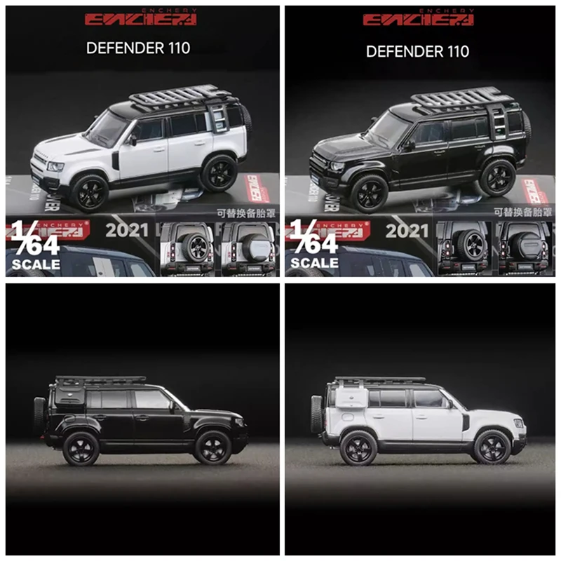 

ENCHERY 1:64 Scale DEFENDER 110 Alloy Car Model Collection Display Ornament Toy Gift