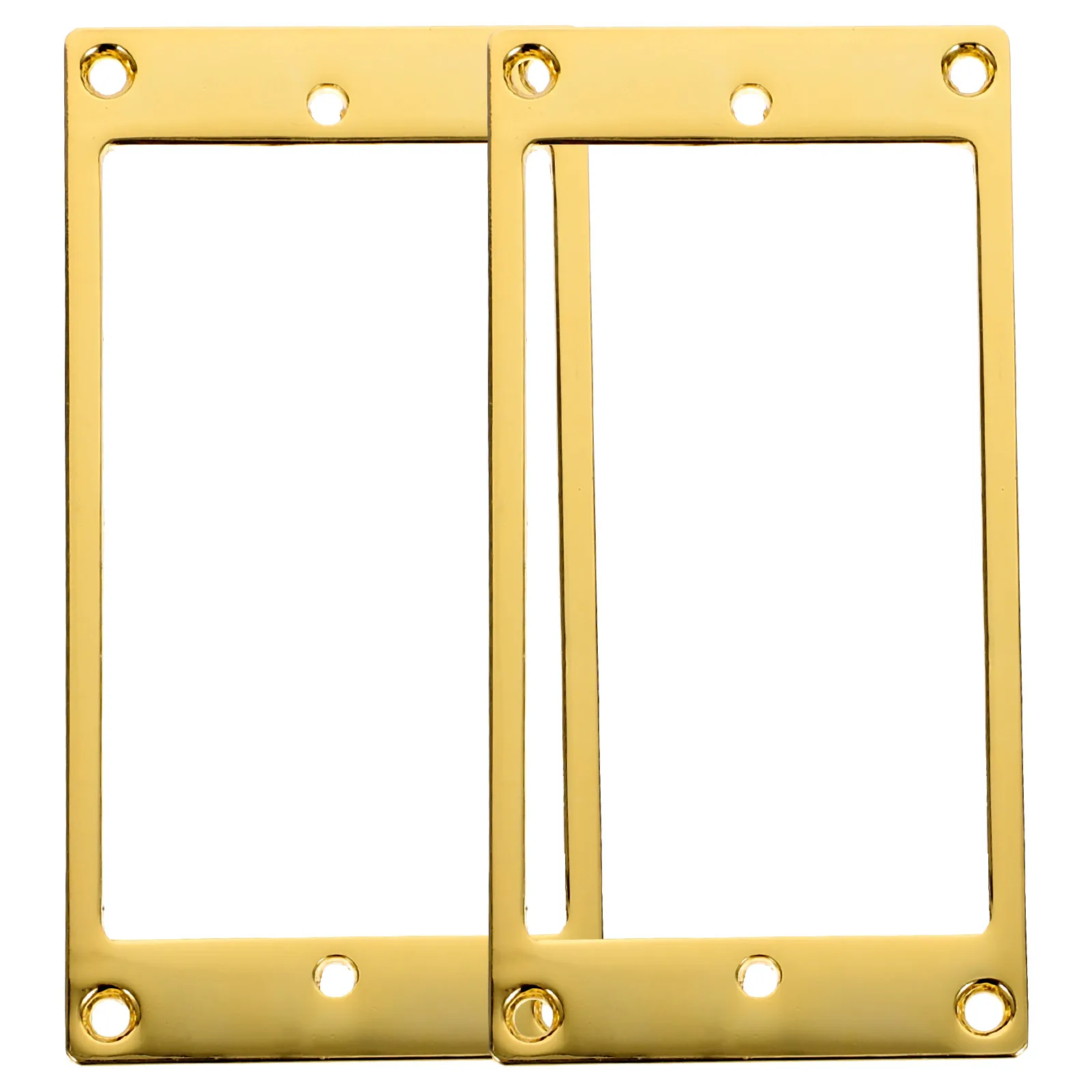 

2 Pcs Pickup Brass Protective Cover Guitar Pickups Frame Electric Replacement Pickups Frame Parts Durable Supplies