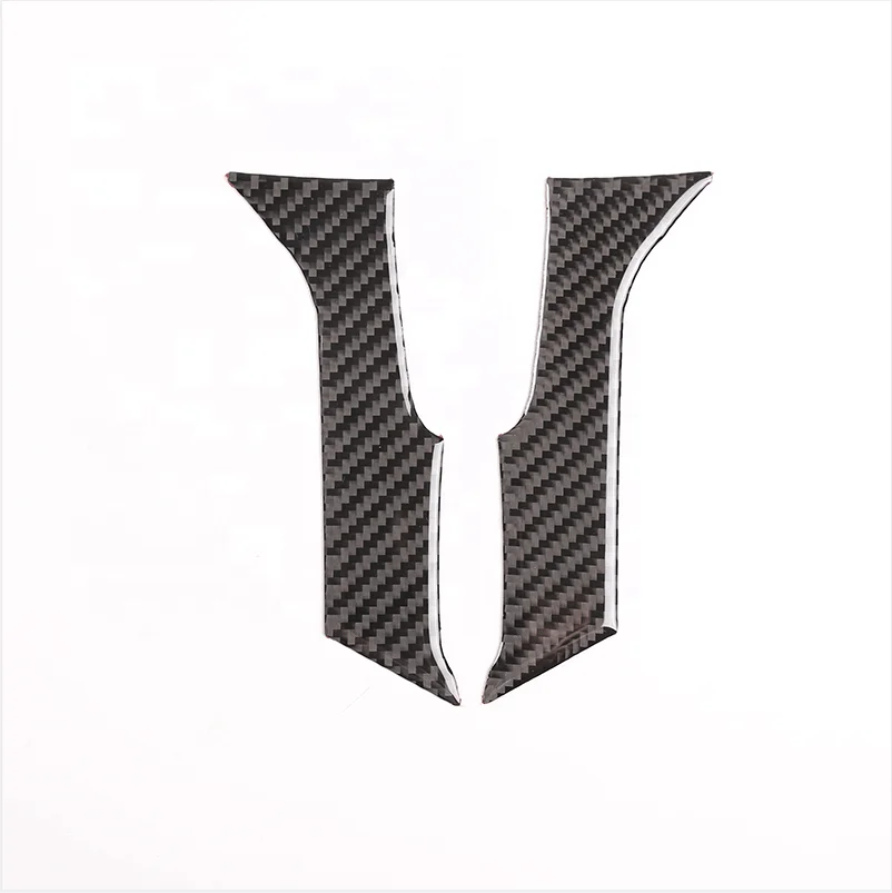 Flying Wing Carbon Fiber Steering Wheel Dashboard Decoration Sticker For  TACOMA 2016-2023 Steering Wheel Sticker