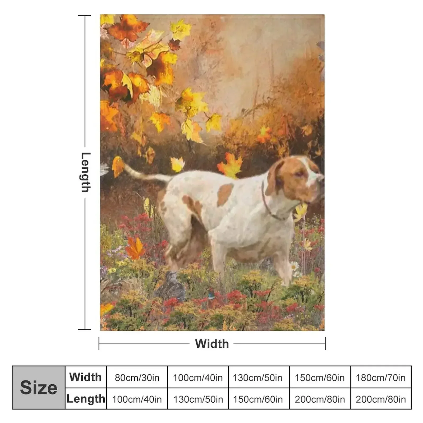 New English Pointer hunts Throw Blanket Custom Decorative Sofas Plaid Giant Sofa Designers Bed Blankets