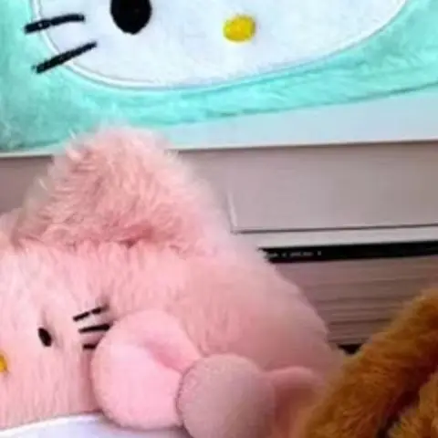 

Мультфильм Kawaii Hello Kitty плюшевый пенал косметичка большой емкости канцелярские принадлежности косметика пенал сумка для хранения подарок