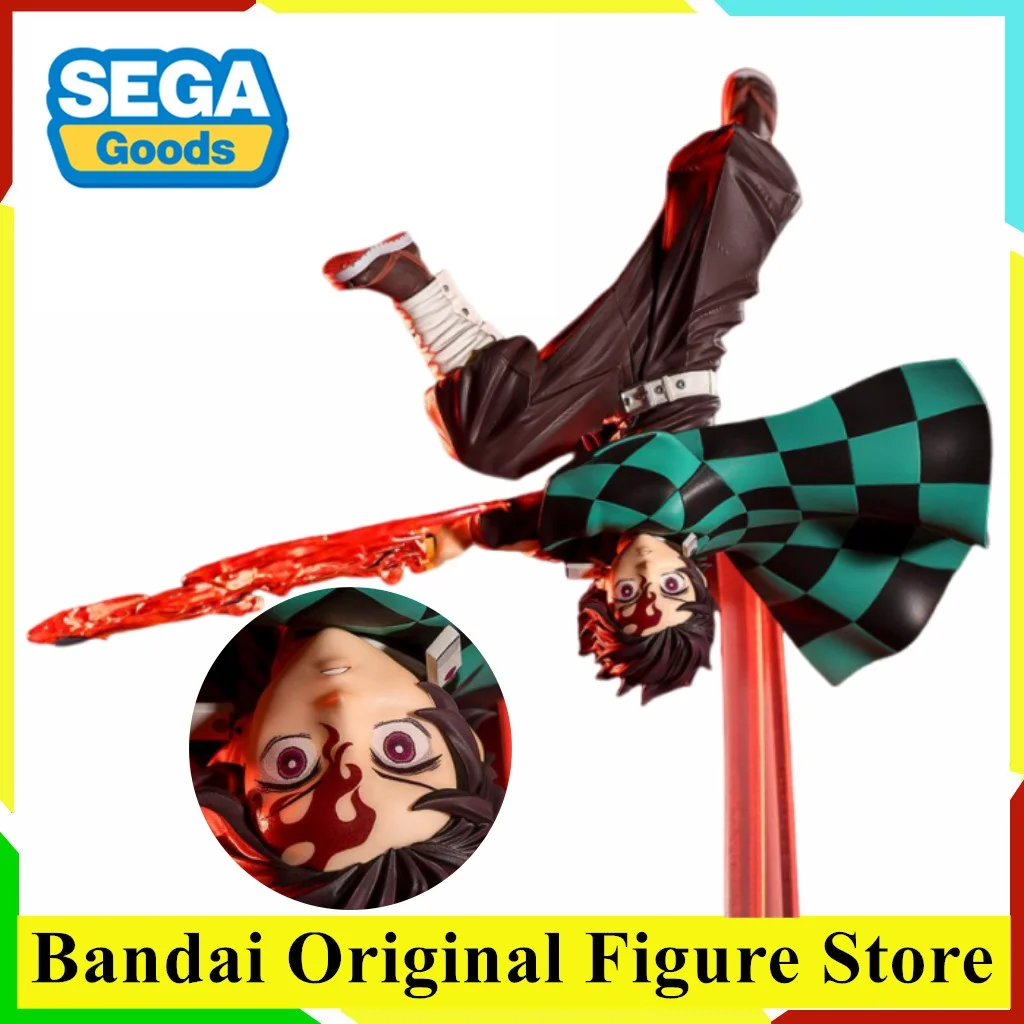 オリジナルセガデーモンスレイヤー：鬼滅の刃アニメ竈門炭治郎ルミナスタ火薬神カグラアクションフィギュアおもちゃpvcモデル