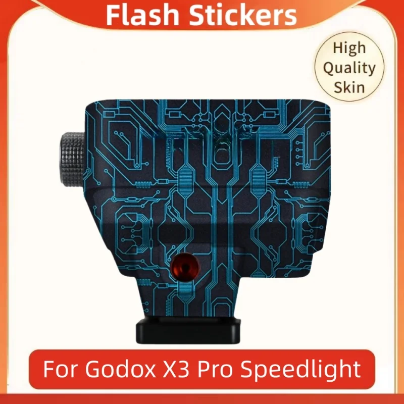 

Индивидуальная наклейка для Godox X3 Pro, наклейка на кожу, беспроводной триггер вспышки, виниловая пленка, защитная пленка от царапин, защитное пальто