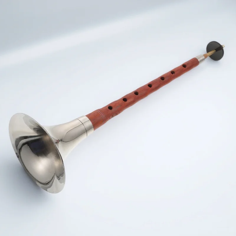 

1 set A Key Red Sandalwood Suona Ethnic Wind Lightweight Chinese Musical Instrument For Beginners Professional Traditional