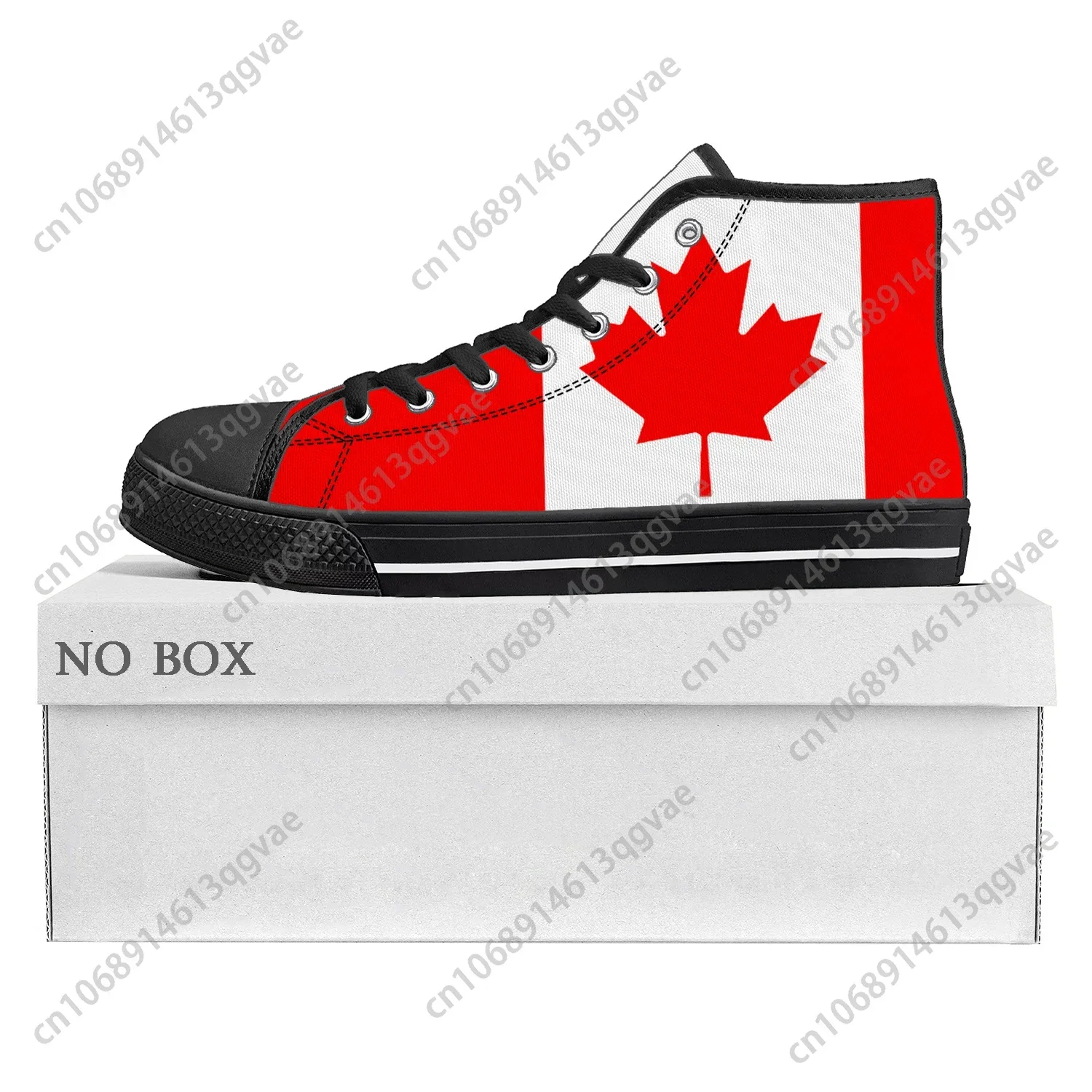 

Canadian Flag High Top High Quality Sneakers Mens Womens Teenager Canvas Sneaker Canada Casual Couple Shoes Custom Shoe