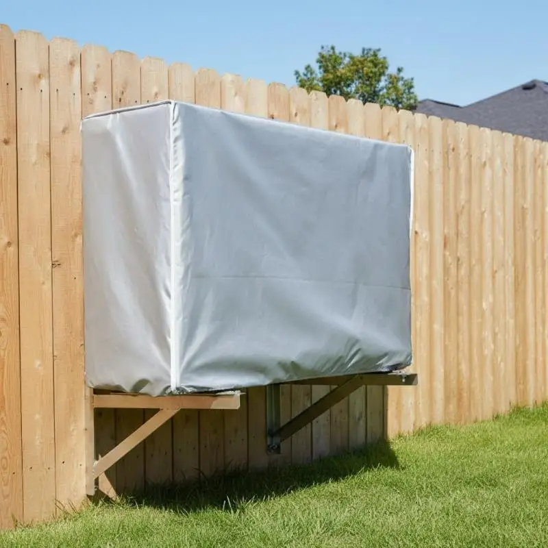 Outdoor Air Conditioner Protective Cover Dust Snow Sun Water Resistant Household AC Outdoor Unit Dustproof Storage Bag
