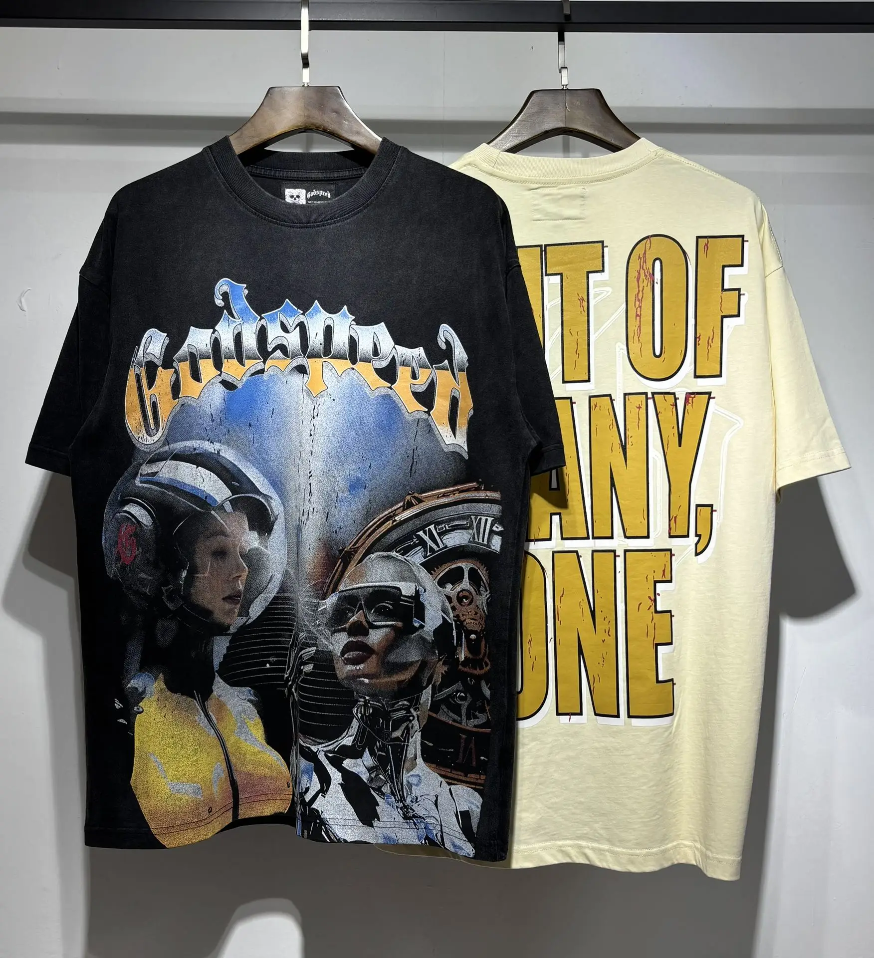 

America Men's Clothing popular cotton casual men's and women's loose short sleeve T-shirt Ropa hombre