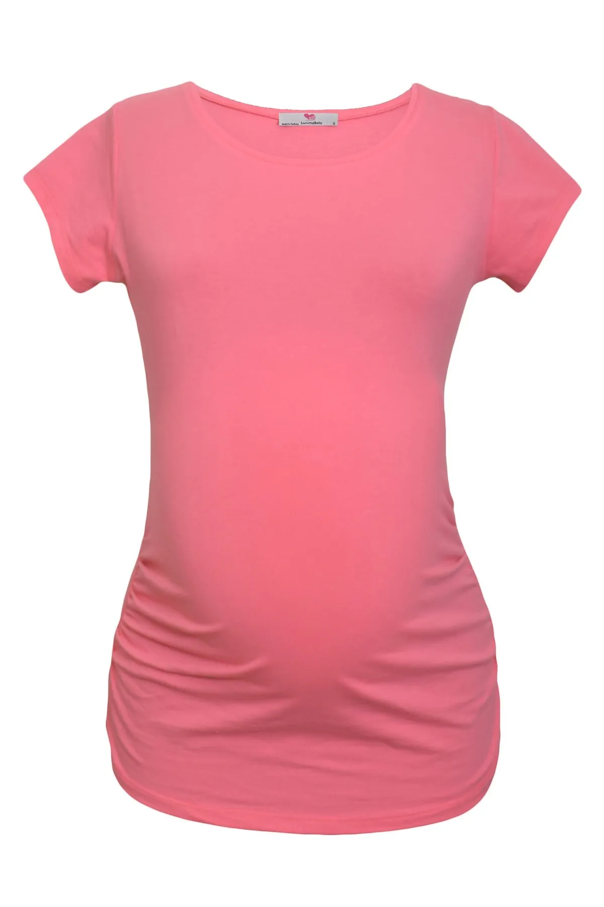 Camiseta de algodón para embarazadas luvmbelly Maternity 2009_2015 (9 colores disponibles)