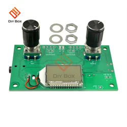 FM Radio Receiver Module 87-108MHz Frequency Modulation Stereo Receiving Board With LCD Digital Display 3-5V DSP PLL