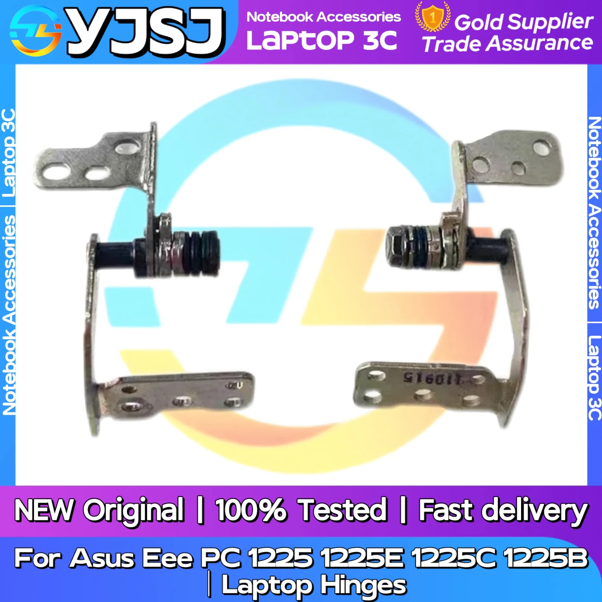 New Original Laptop Notebook Hinges LCD shaft For Asus Eee PC 1225 1225E 1225C 1225B LCD Screen Hinge