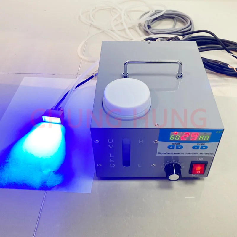 50W UV LED curing lamp suitable for Epson R1390/L1800 modified A3/A4 flatbed printer UV ink drying curing lamp modification DIY