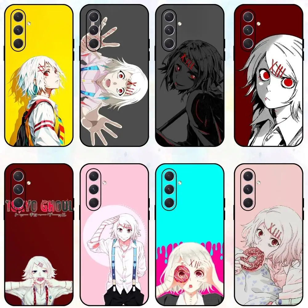 

J-Juuzou S-Suzuya Phone Case For Samsung Galaxy A73,A72,A71,A70,A53,A52,A51,Others Soft Black Shell