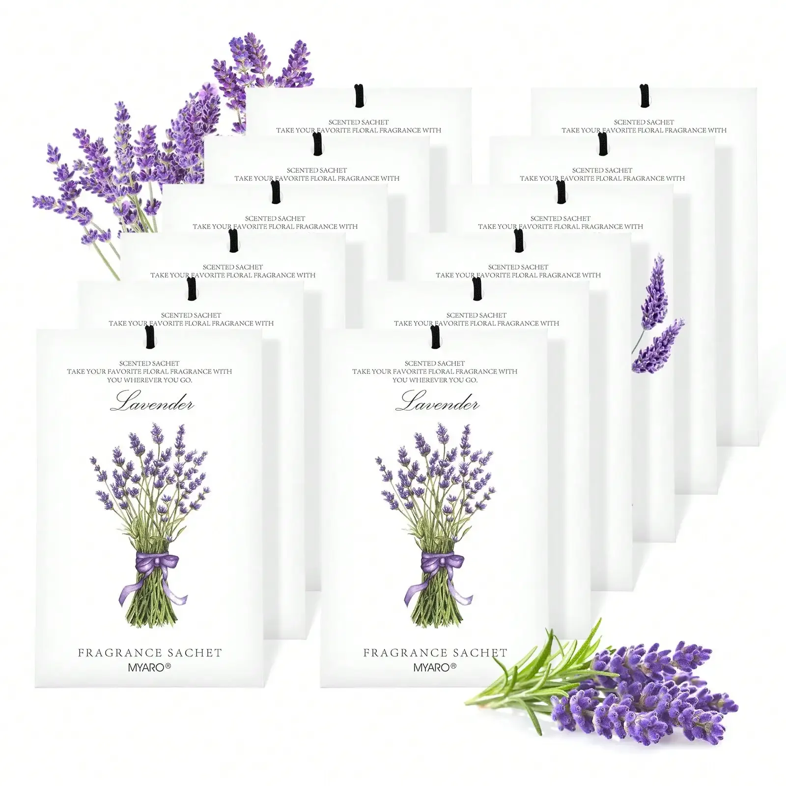 12 Packs Lavender Scented Sachets For Drawer And Closet For Halloween Gifts, Long-Lasting Sachets Bags Drawer Deodorizers Fresh Scents, Home Fragrance Sachet For Lover