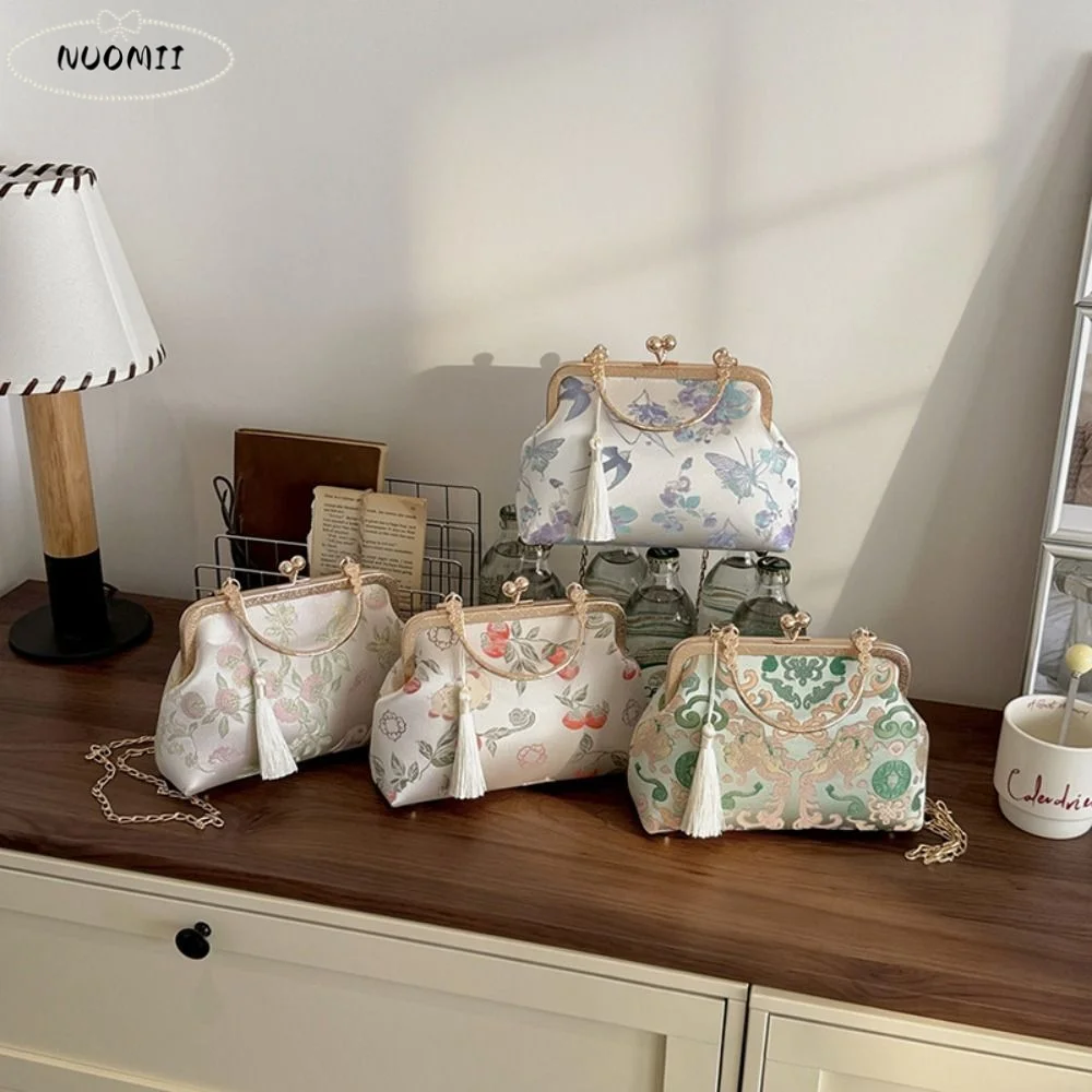 Embroidery Kiss - Borsa a Tracolla in Stile Cinese