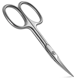 1 Pcs Stainless Steel Nail Scissors Cutting & Trimming Toenail Scissor for Men & Women Nose Hair Trimming Beauty Grooming