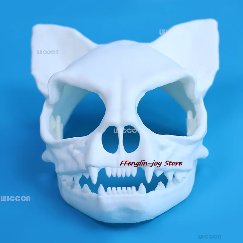 Realistic Animal Fursuit Cat Skull Kigurumi Furry Head Mask Furry Head 3d Print Head Furry Capsule Fursuit Cosplay Headsets Prop