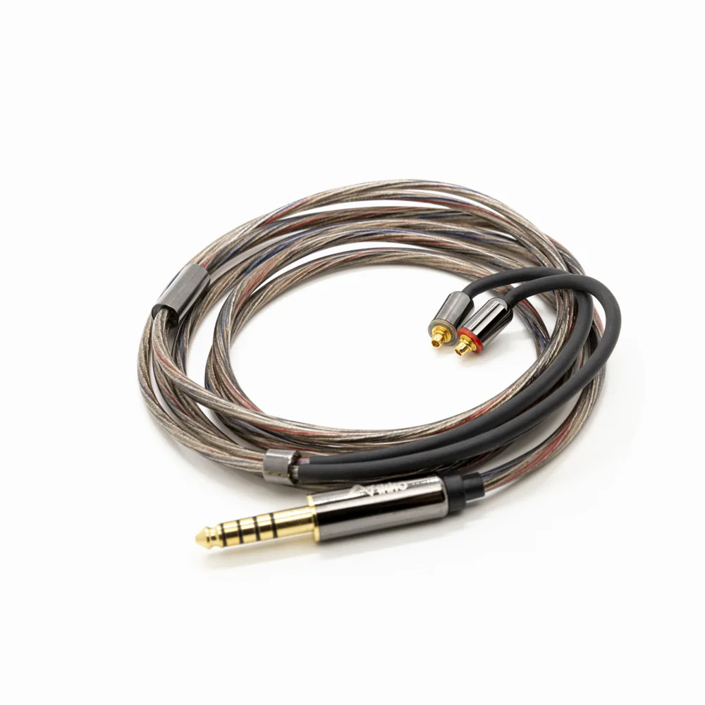 iKKO CTU01 Balanced Cable In-Ear Earphone Upgrade Cable HiFi Audiophile Wired Headphone 2.5/3.5/4.4 MMCX/2Pin for OH10 OH2 Filo