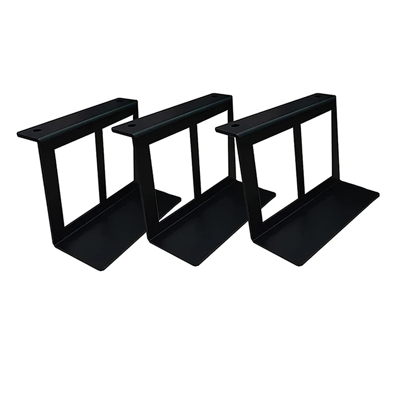 1PC 4.8-6.8cm Under Desk Laptop Holder Mount Bracket With Screws For Macbook Storage Tray For Notebook Computer Accessories