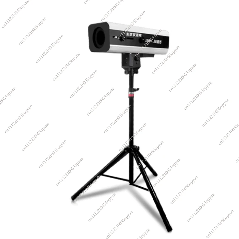 

330W LED Follow Spot Light with Stand, Manual Control Stage Lighting for Wedding Party Theater Disco DJ, Adjustable Aperture