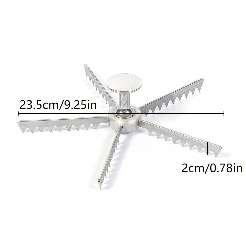 【MA】Aluminum Alloy Pizza Slicer Sharp Blades Food Grade Material For Home Kitchen Baking Pizza Making